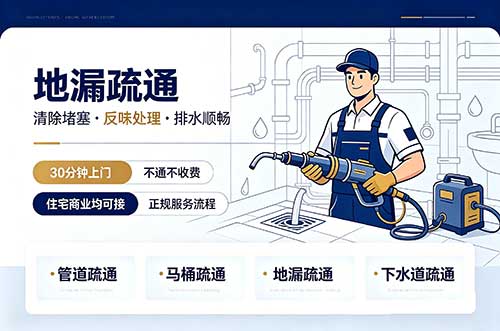 曲靖地漏疏通